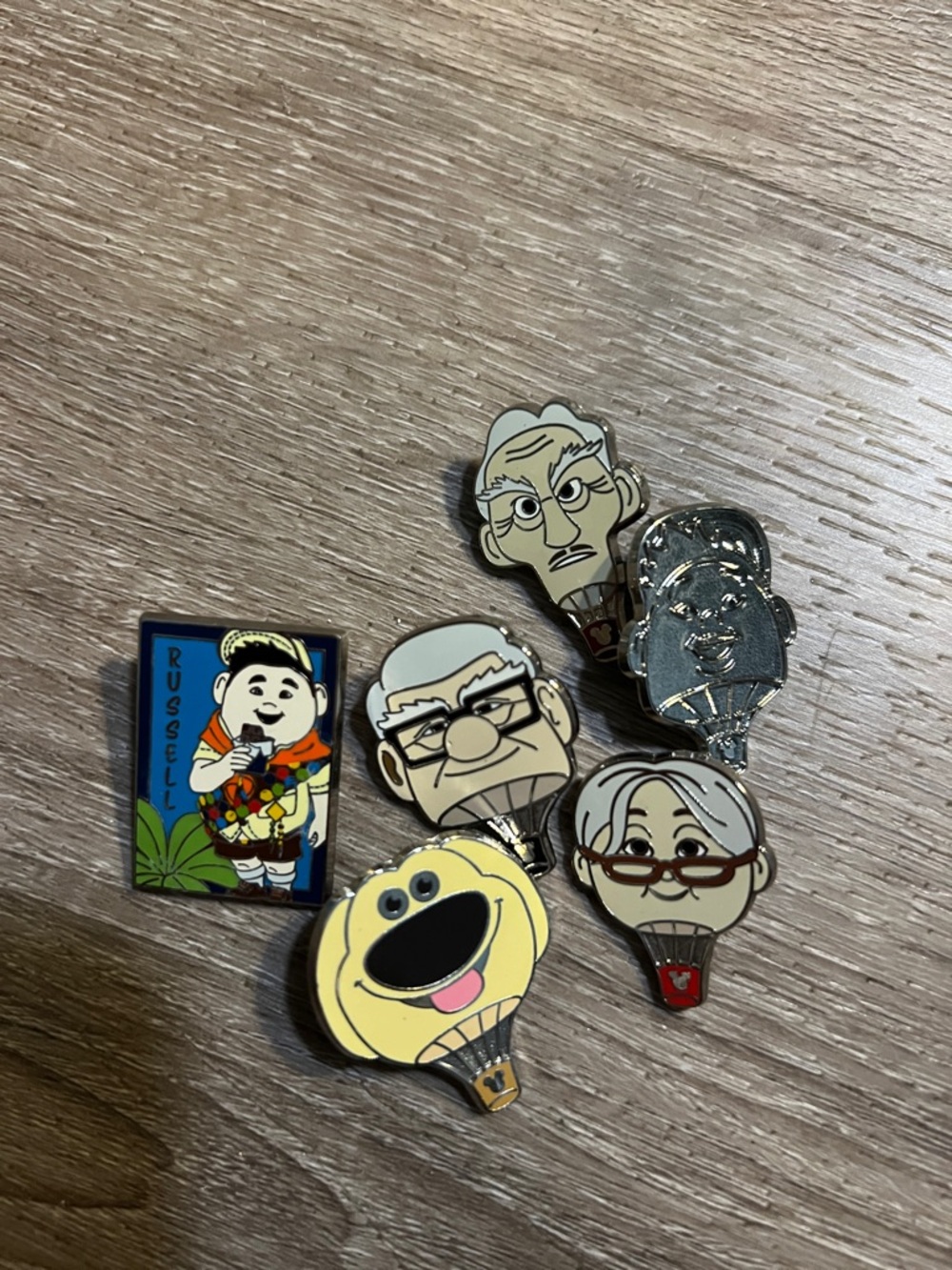 Disney UP! Enamel pin set